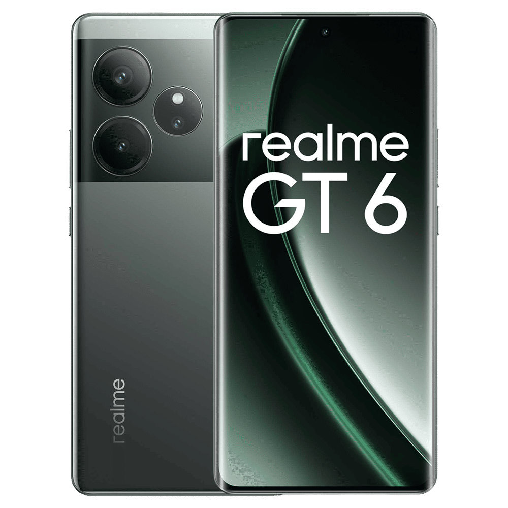 Buy realme GT 6 5G (12GB RAM, 256GB, Razor Green) Online - Croma
